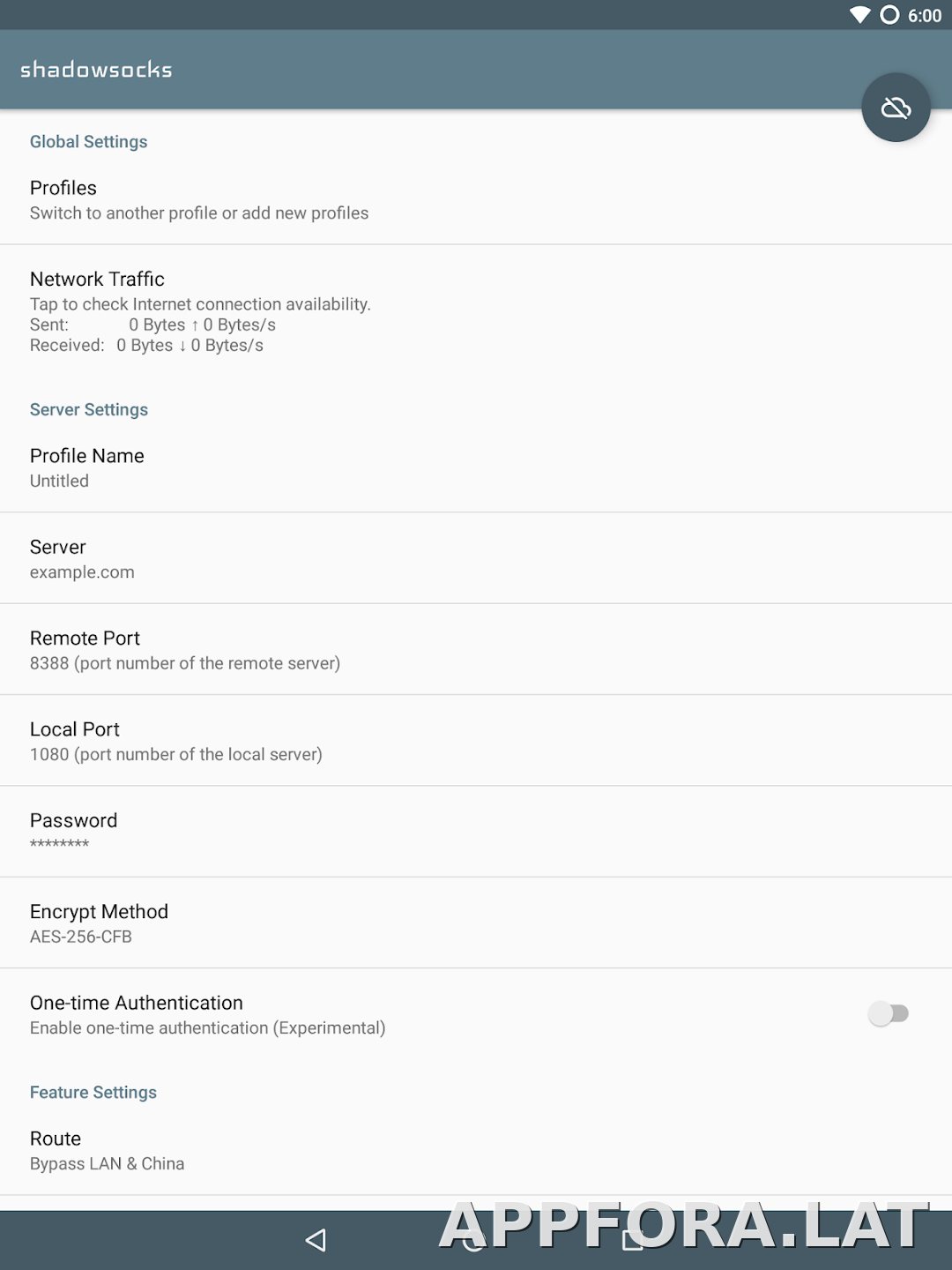Shadowsocks скриншот 5